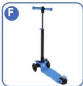 Hurtle ScootKid 3 HURFS66 - HEIGHT ADJUSTMENT - 6