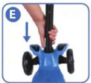 Hurtle ScootKid 3 HURFS66 - SEAT ASSEMBLY - 5