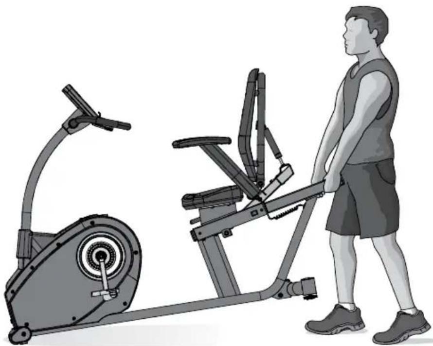 LifeSpan R5i - Moving the R5i Recumbent Bike - 1