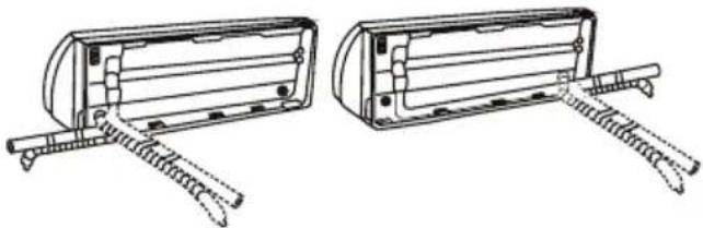 BEKO BBFDB 120 - Note on piping angle: - 1