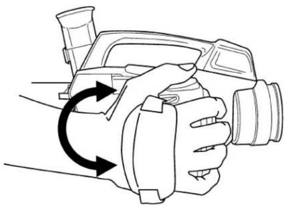 FLIR GF346 - Adjusting the camera grip - 1