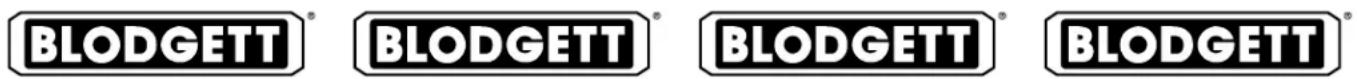 BLODGETT® BLODGETT® BLODGETT® BLODGETT®
