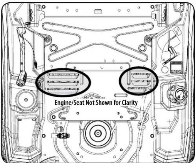 Engine/Seat Not Shown for Clarity
