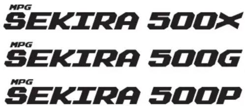 MPG SEKIRA 500X MPG SEKIRA 500G MPG SEKIRA 500P