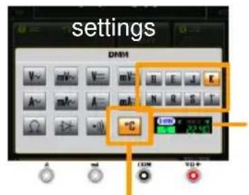 settings DNM V= mV A= mV + C E LDM VD + A M U B C