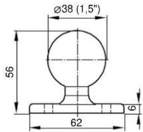Ø38 (1,5") 56 62 6