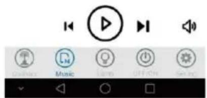 OK Music Lamp OFFISH Settings