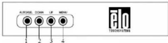AUTOSEL DOWN LIP MENU 1 2 3 4 ELO TOUCHSISTERS