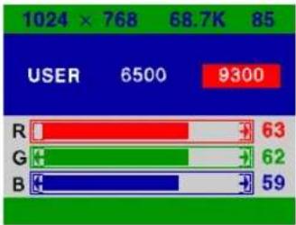 ELO 1726C - Korrekturen über das OSD-Menü - 16