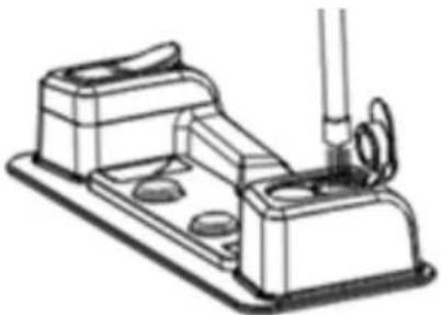 ECG VT 4520 2in1 Bruno - Polnjenje sesalnika - 2