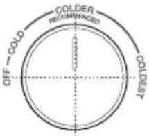 Jocel JC293ID - Temperature setting recommendation - 4