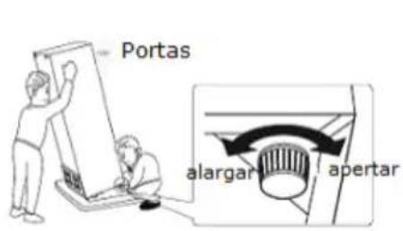 Portas alargar apertar