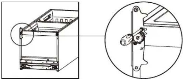 Jocel JC293ID - Reversibilidad de la puerta - 9