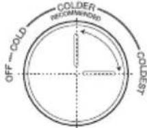 Jocel JC293ID - RECOMENDAÇÃO NA REGULAÇÃO DE TEMPERATURA - 6