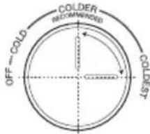 Jocel JC293ID - RECOMENDAÇÃO NA REGULAÇÃO DE TEMPERATURA - 2