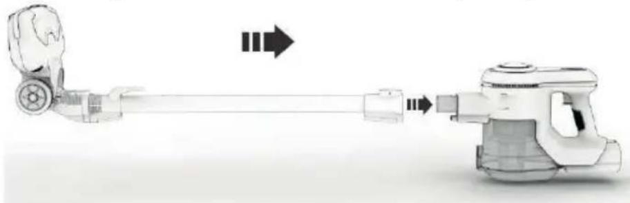ECG VT 3620 2in1 Jean - AKU LAADIMINE - 2