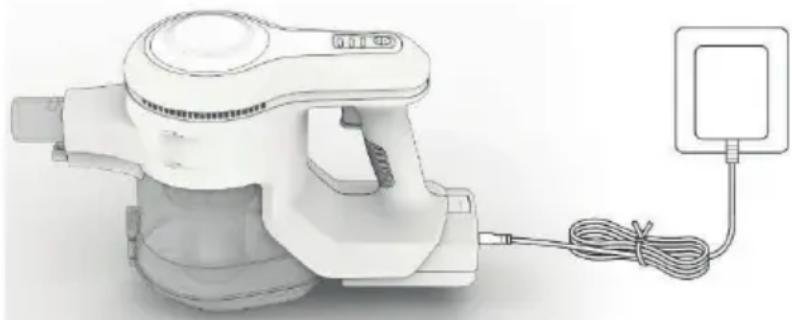 ECG VT 3620 2in1 Jean - ŁADOWANIE AKUMULATORA - 1