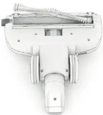 ECG VT 3620 2in1 Jean - Reinigung der abnehmbaren Bürste für Feinstaub - 1