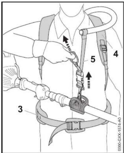 STIHL HT 134 - Sistema de transporte tipo mochila - 4