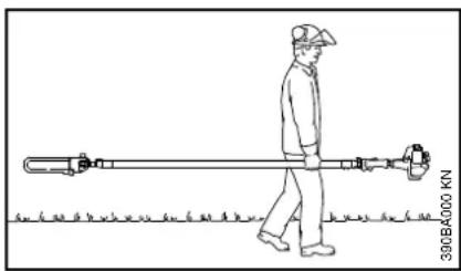 STIHL HT 134 - WARNING - 1