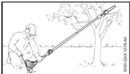 STIHL HT 134 - Arranque manual - 1