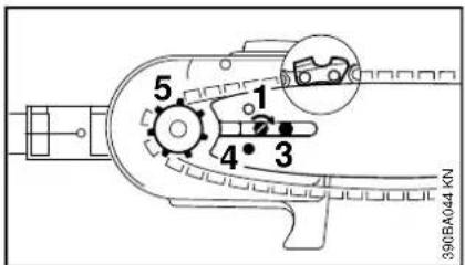 5 1 2 4 3 390BA044 KN