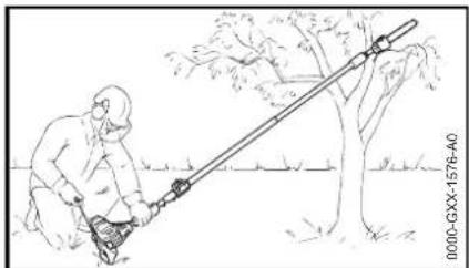STIHL HT 134 - Starting / Stopping the Engine - 3