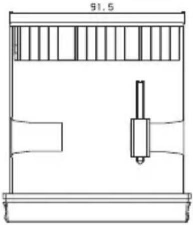 Jumo dTRON 304 - Abmessungen - 5