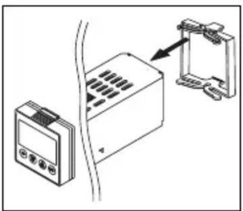 Jumo dTRON 304 - Typ 703041 \*Mitgelieferte Dichtung auf Gerätetubus aufsetzen. - 1