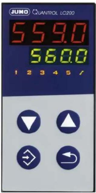 JUMO QUANTROL LC200 559.0 560.0 1 2 3 4 5 /