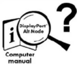 i DisplayPort Alt Mode Computer manual