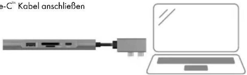 e-C™ Kabel anschließen