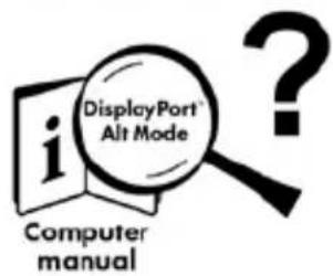 i DisplayPort Alt Mode Computer manual