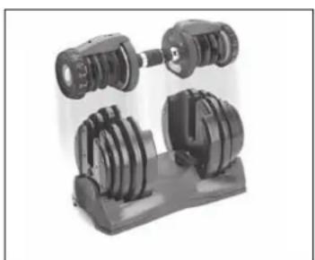 BOWFLEX SelectTech BF1090 - Getting to know your Bowflex SelectTech® Dumbbells - 3