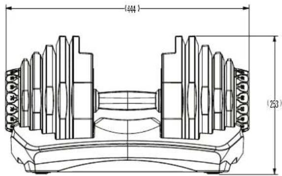 (444) (253)