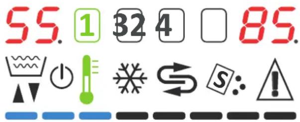 55. 1 32 4 □ 85.