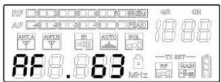 REF 10 20 30 40 50 60 AUF -40 -30 -20 -10 0 PEA50 ANTC AANTC IR AUTO BSL 88.863 MHz TX SET TP GRAIN 88