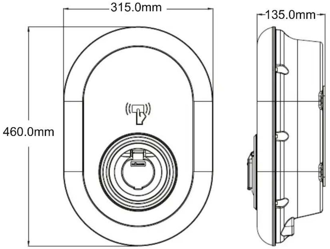 315.0mm 460.0mm 135.0mm