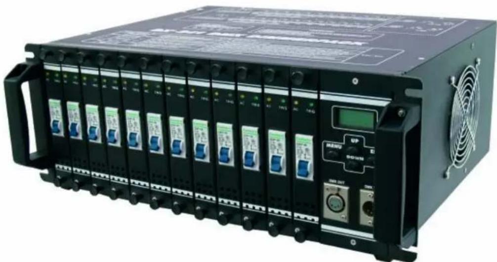 Eurolite DPMX-1216 - 12-Channel Dimmer Pack - 1