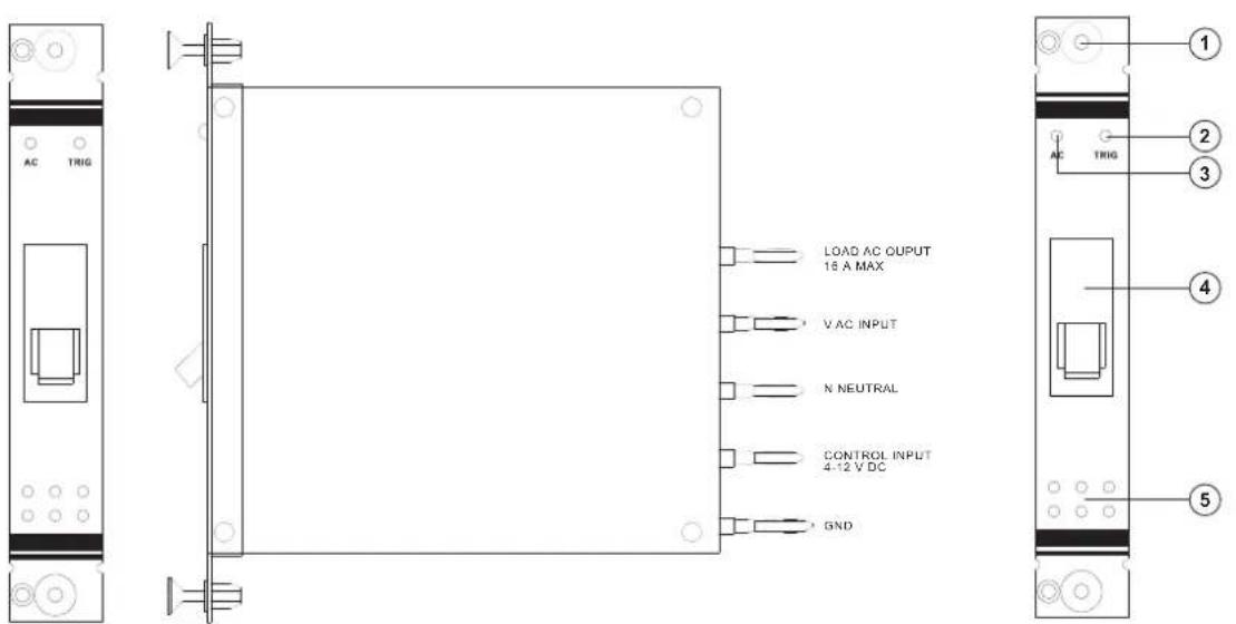 Eurolite DPMX-1216 - Dimmer module of the EUROLITE DPMX-1216 - 1