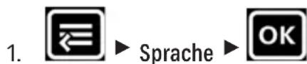 KATHREIN HDS 50 - Sprache ändern - 1