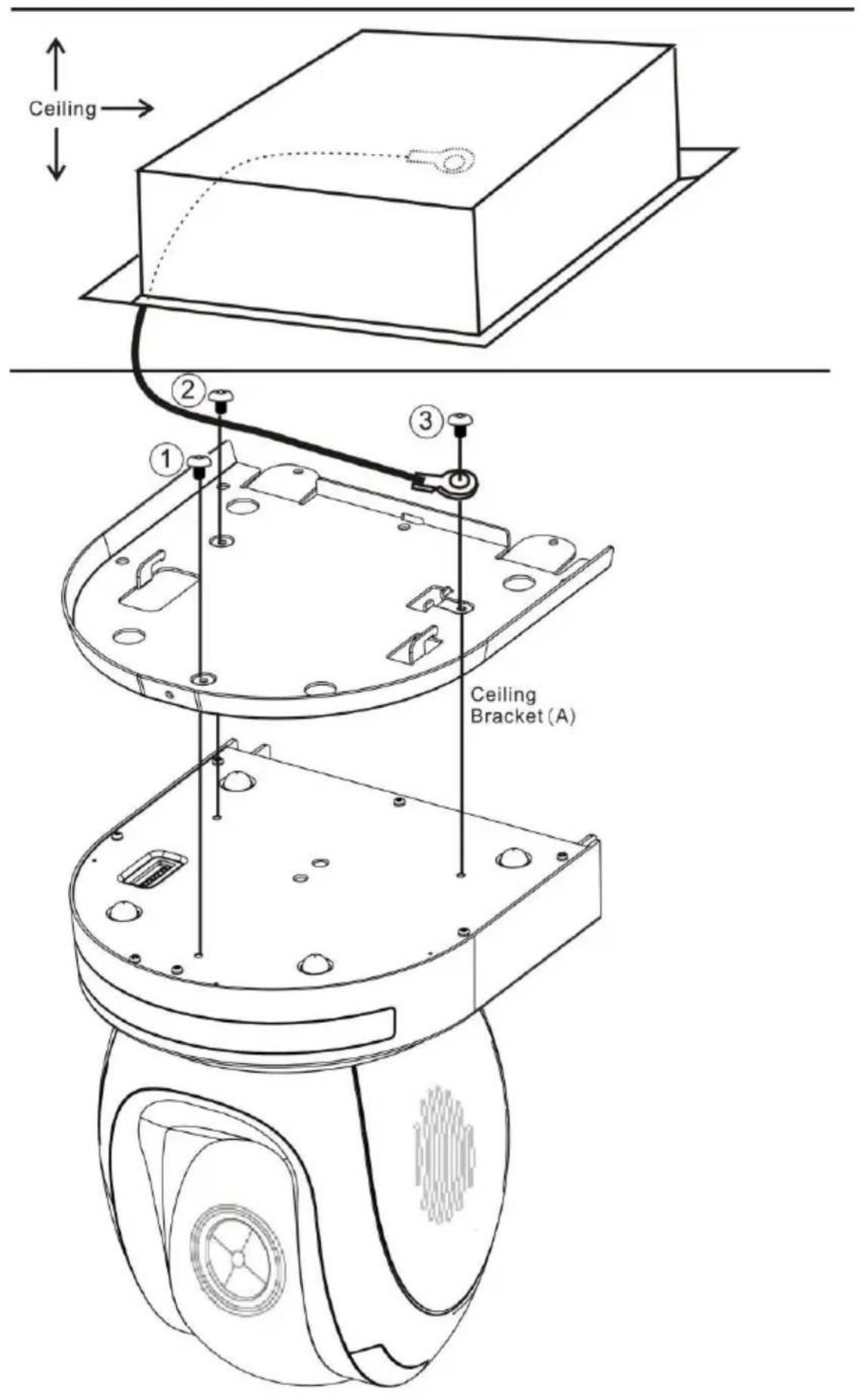 Ceiling Ceiling Bracket (A)