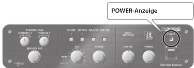 POWER-Anzeige REACTIVE LOAD RESINANCE-2 1.000 VOUT 1.000 VOUT PRESENCE-2 1.000 VOUT SPRASER OUT FX LOOP EFFECTS SIO/EO AMP CTL INPUT SID/PEAK 技 POWER Tubo Amp Expander