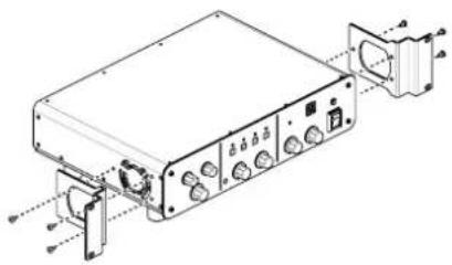 BOSS WAZA Tube Amp Expander - Anbringen der Rack-Winkel - 2