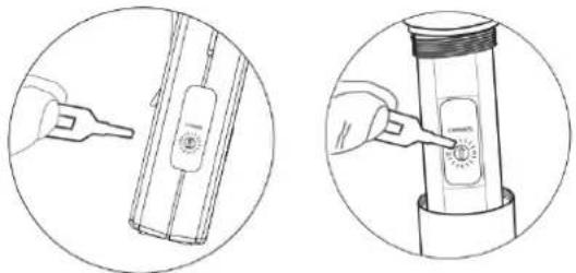 Audio-Technica AT-One - Handheld Microphone/Bodypack Transmitter set up: - 4