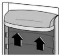 Kunft KSBS8484 IX - Positioning the door balconies - 1