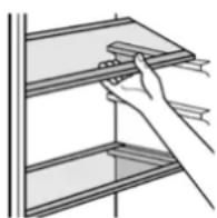 Kunft KSBS8484 IX - Movable shelves - 1