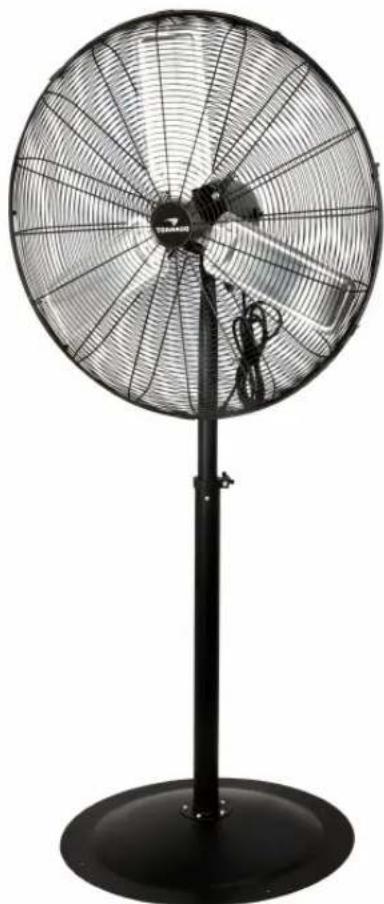 TORNADO HI-FAN-30HVF-1P - " HIGH-VELOCITY METAL STATIONARY NON-OSCILLATING PEDESTAL FAN - 1