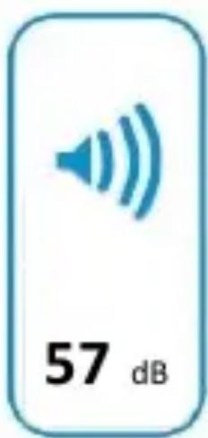 57 dB