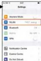 Emos P5530 - Exemplu de afişare a paginilor de setare în dispozitivul iOS - 2